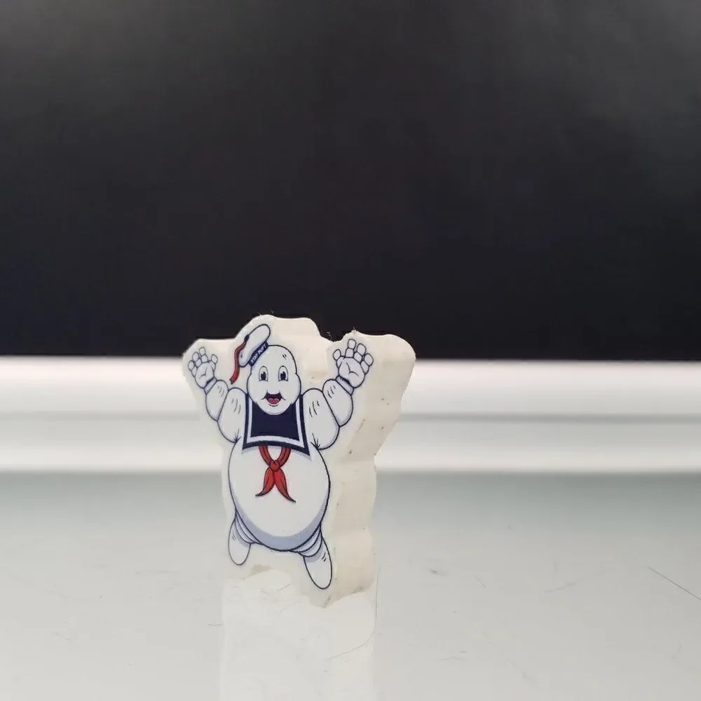 Ghostbusters Stay Puft Marshmallow Man 2016 Rubber Pencil Eraser Collectible